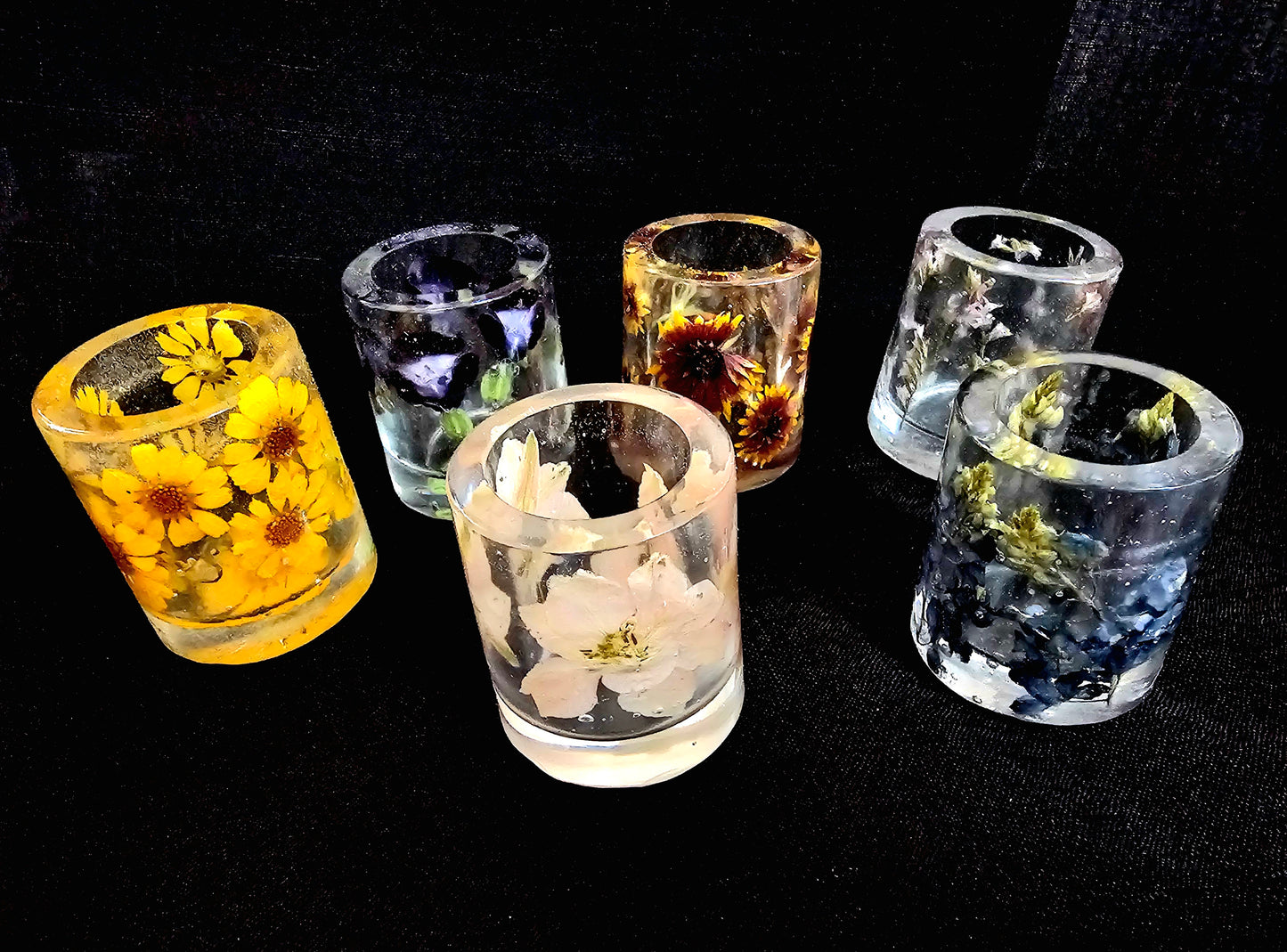 Floral Shot Glass