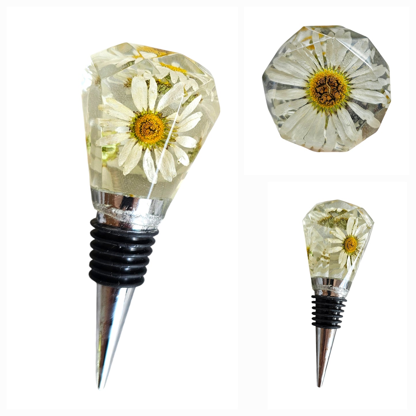 Floral Wine Bottle Stopper
