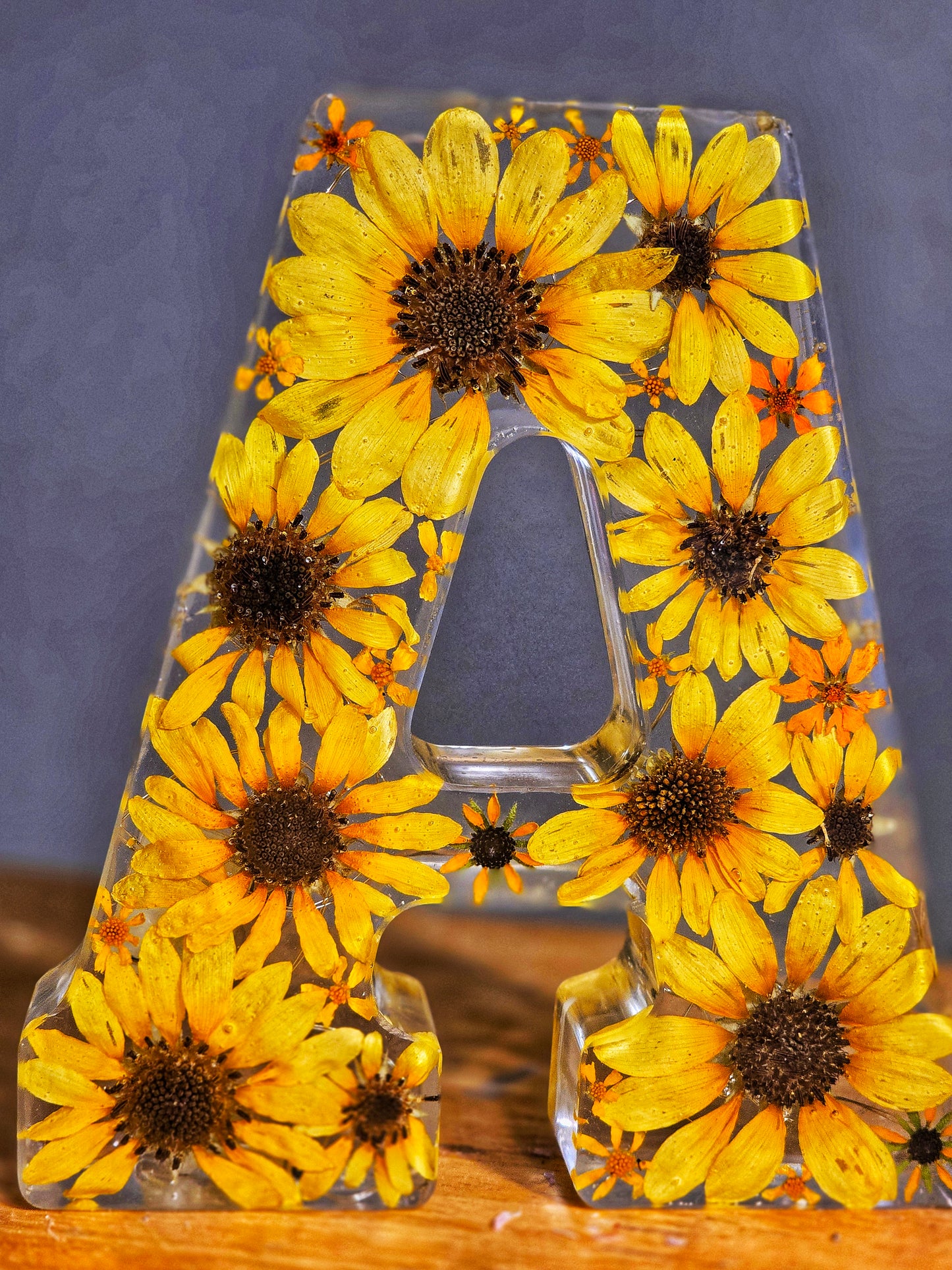 Floral Letter Night Light